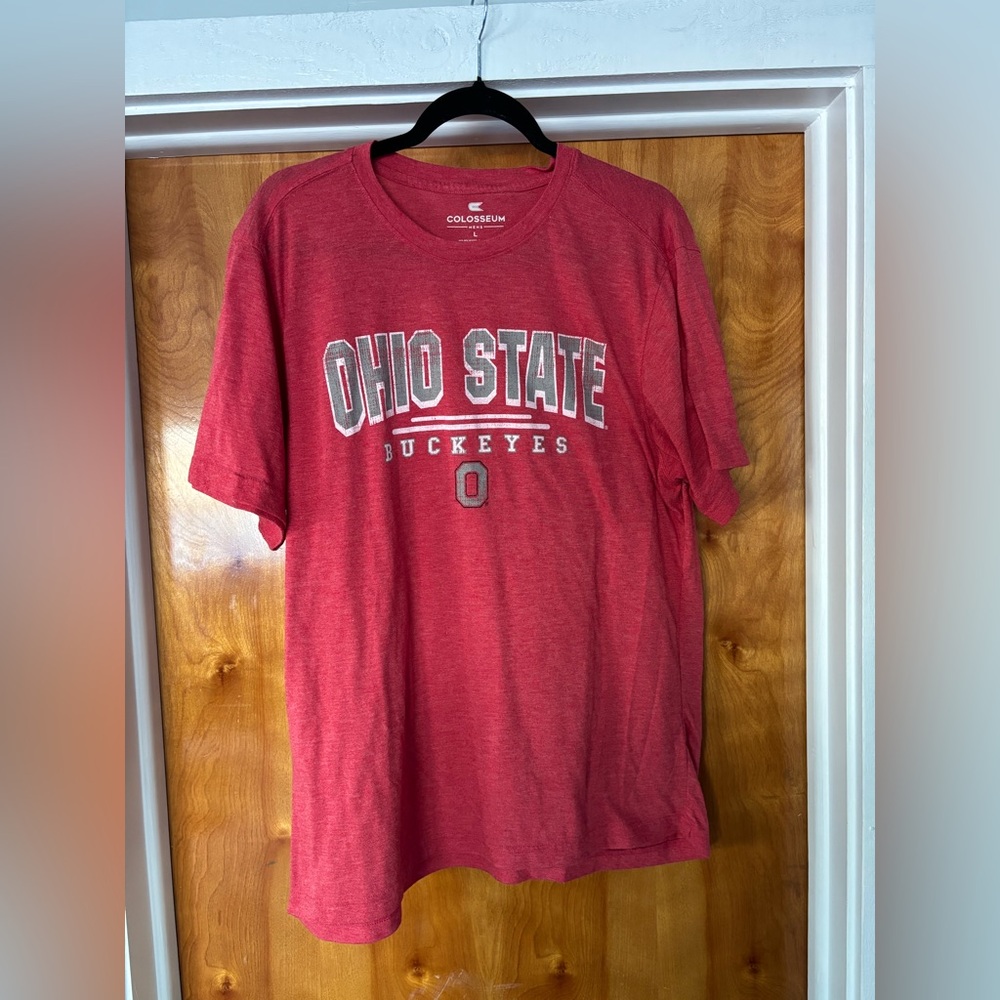 Colosseum Scarlet Ohio State Buckeyes Tee